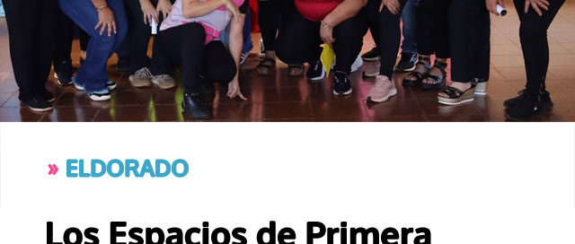 ELDORADO: Los Espacios de Primera Infancia celebraron el cierre de año con juegos y alegría