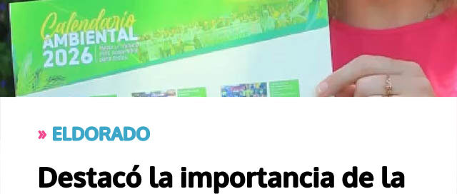 Destacó la importancia de la educación ambiental en su día mundial