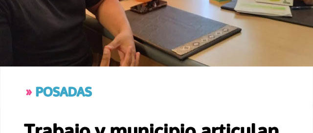 Trabajo y municipio articulan capacitaciones en educación digital