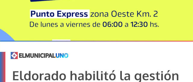 Eldorado habilitó la gestión del Boleto Estudiantil Misionero 2026 en dos puntos de atención