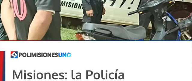 Misiones: la Policía refuerza los patrullajes nocturnos para fortalecer la prevención