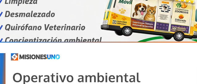 Operativo ambiental integral en el barrio Gurtner con tareas de limpieza y concientización