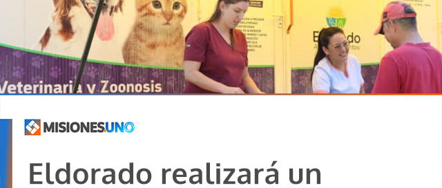 Eldorado realizará un operativo de esterilización gratuita con quirófano veterinario móvil en el barrio Gurtner