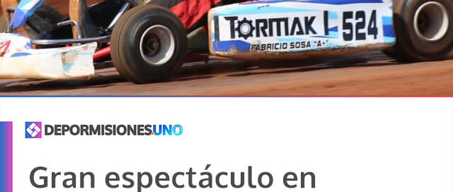 Gran espectáculo en Eldorado: se disputó la segunda fecha del Misionero de Karting en tierra
