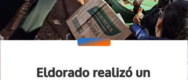 Eldorado realizó un operativo de asistencia para personas en situación de calle ante las bajas temperaturas